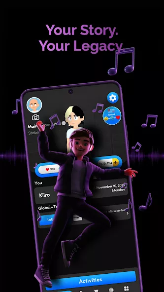 Music Wars Rockstar Rapper Sim screenshot 2