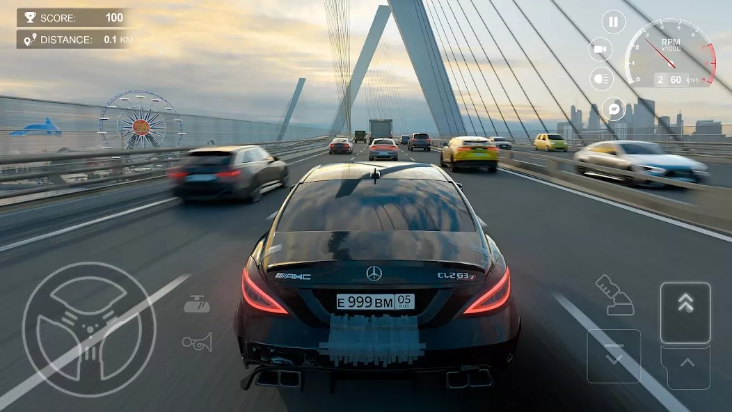 Captura de tela 1 de Traffic Racer Russian Village