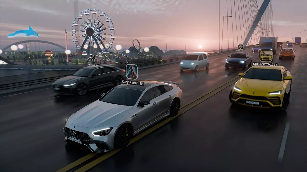 Captura de tela 3 de Traffic Racer Russian Village