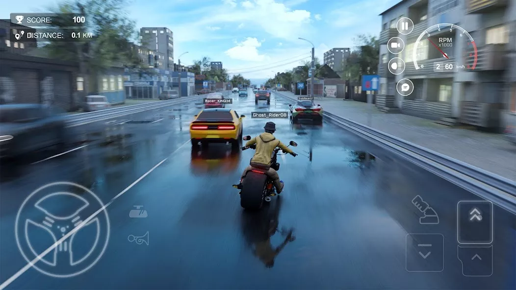 Captura de tela 5 de Traffic Racer Russian Village