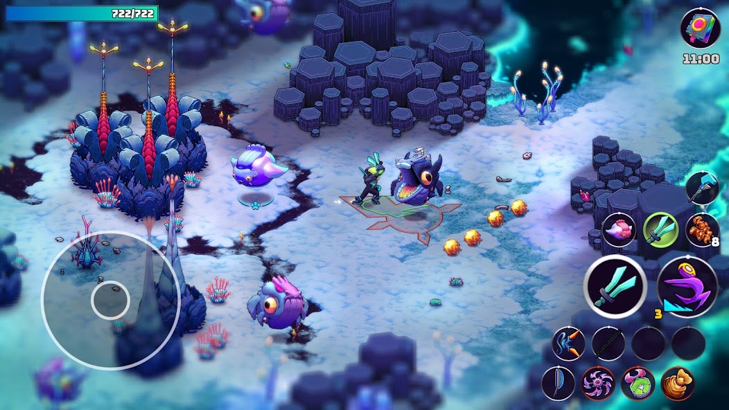 Screenshot di gameplay di Crashlands 2 3