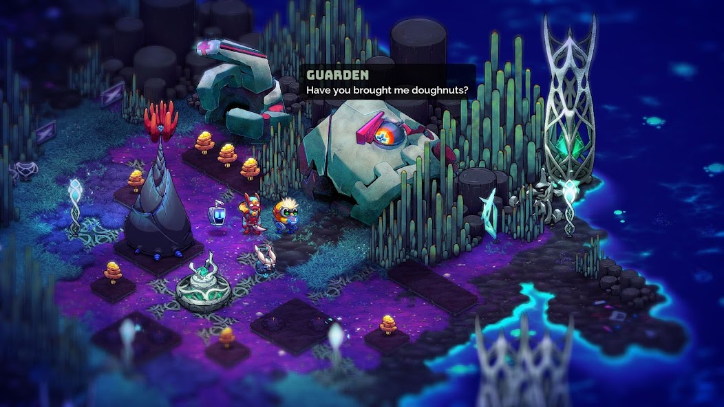 Screenshot di gameplay di Crashlands 2 1