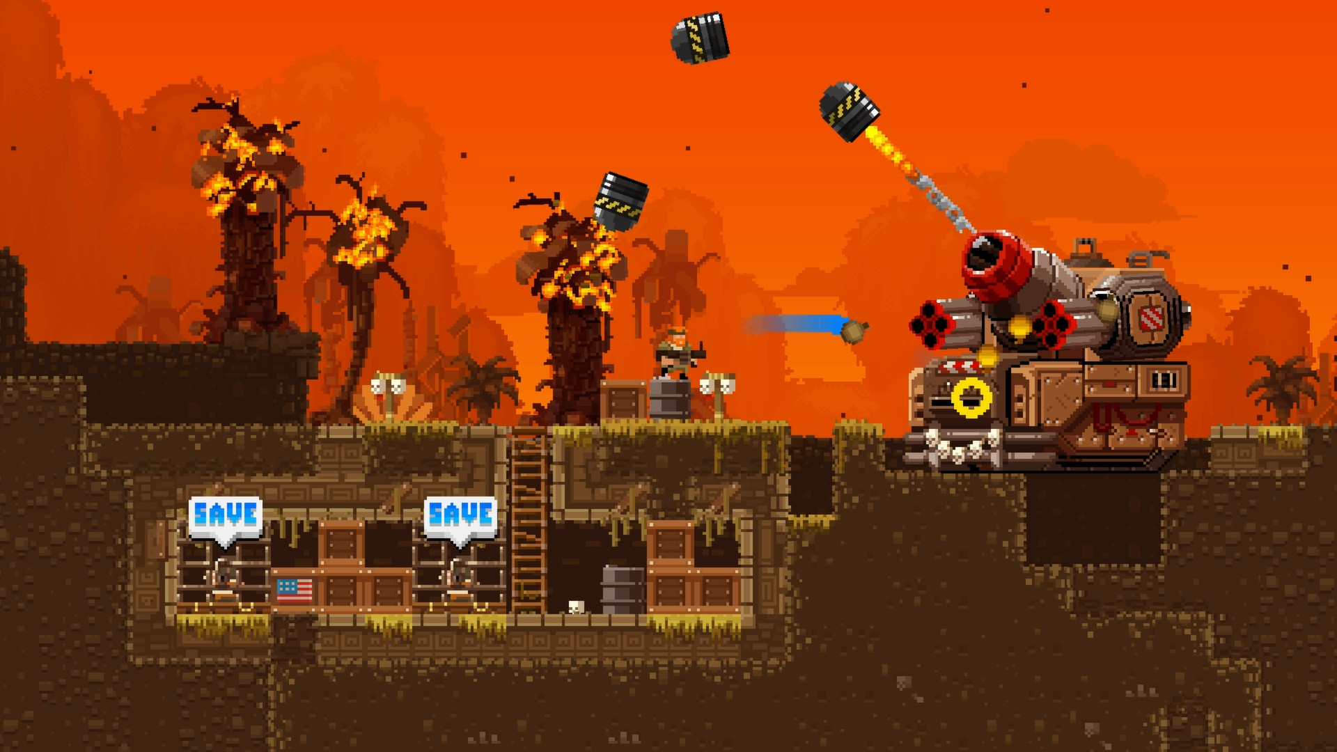 Broforce gameplay preview 1