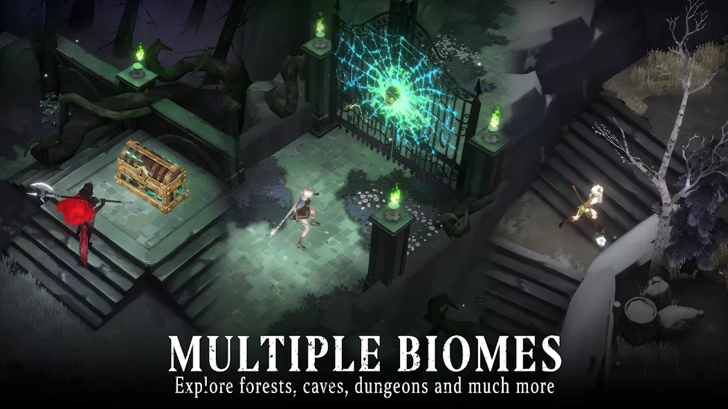 Tangkapan layar 1 Soul Huntress: Dungeon Crawler