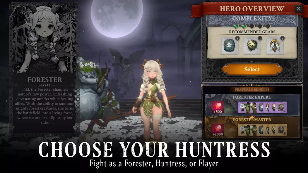Tangkapan layar 5 Soul Huntress: Dungeon Crawler