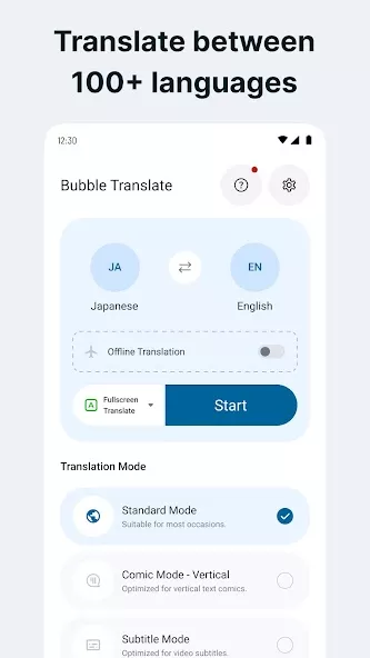 Bubble Screen Translate screenshot 1