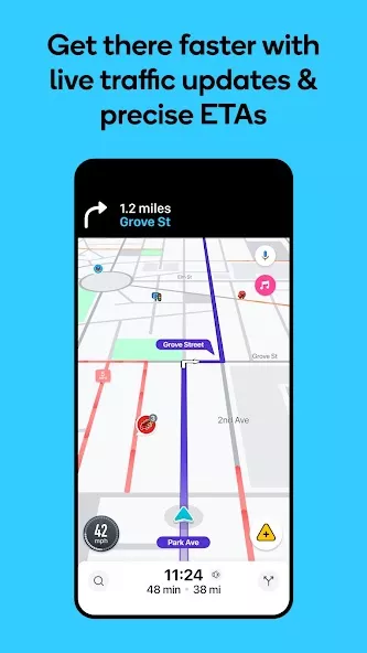 Waze Screenshot 1
