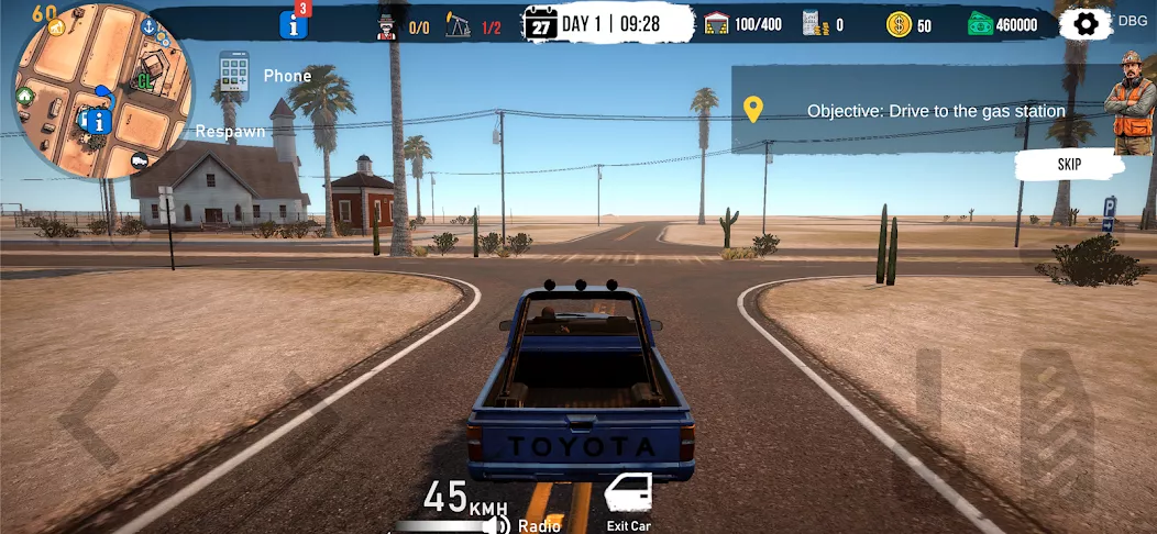 Captura de pantalla del juego Landman: Oil Simulator 1