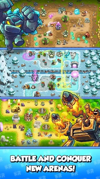 Kingdom Rush Battles: TD Game - 스크린샷 4