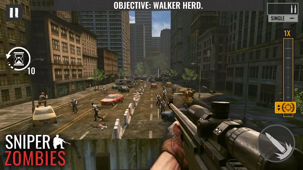 Sniper Zombies gameplay screenshot 3
