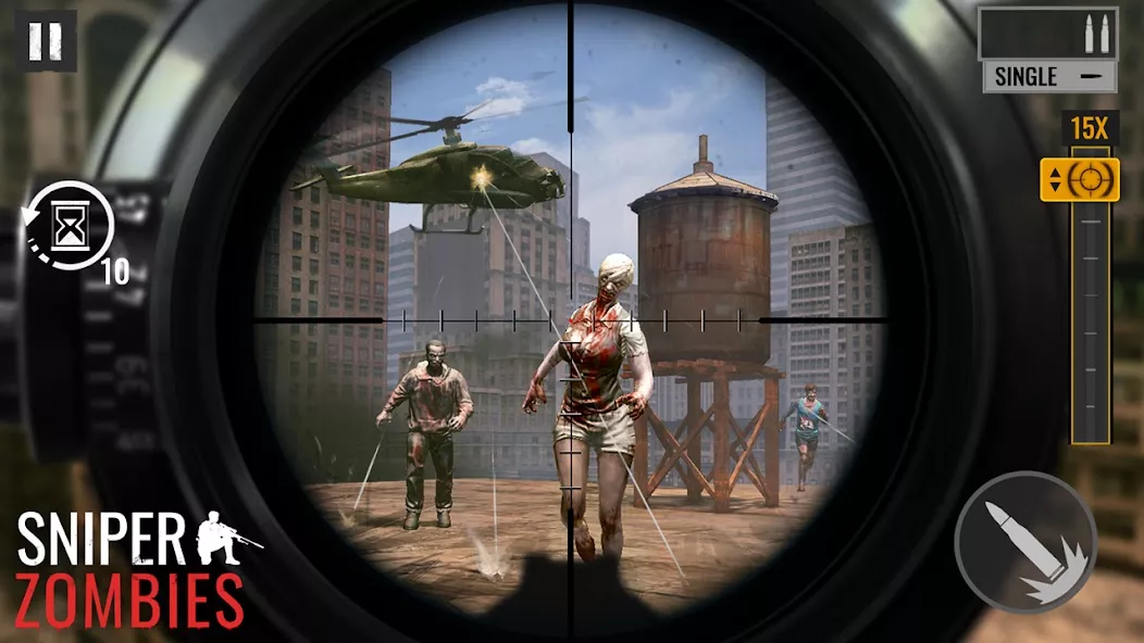 Sniper Zombies gameplay screenshot 1
