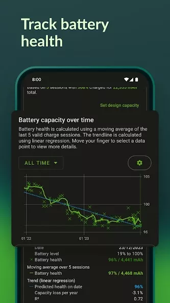 AccuBattery app screenshot 1