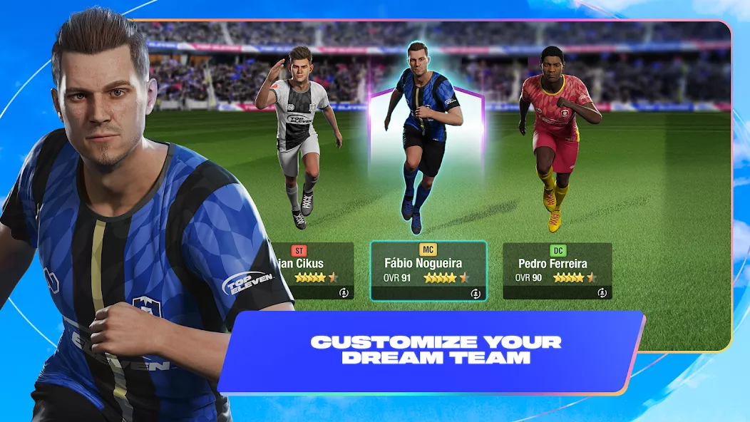 Tangkapan layar Top Eleven Be a Soccer Manager 4