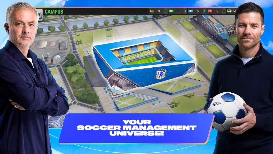 Tangkapan layar Top Eleven Be a Soccer Manager 2