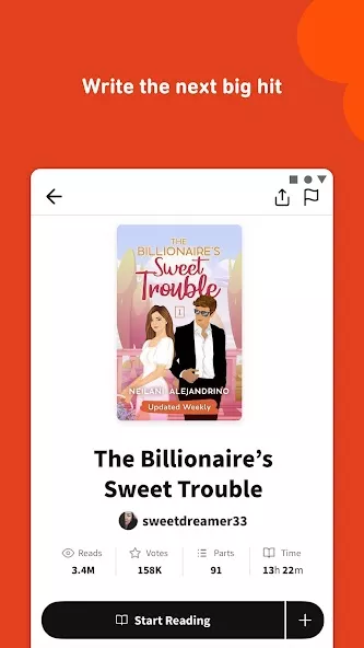 Wattpad – Read & Write Stories app screenshot 5