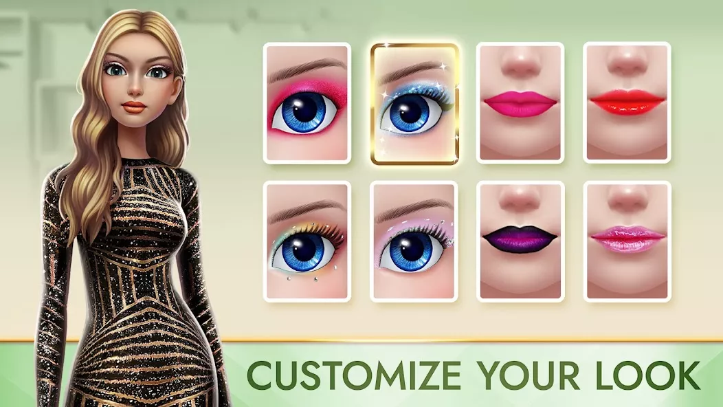 Super Stylist Fashion Makeover gameplay screenshot 4