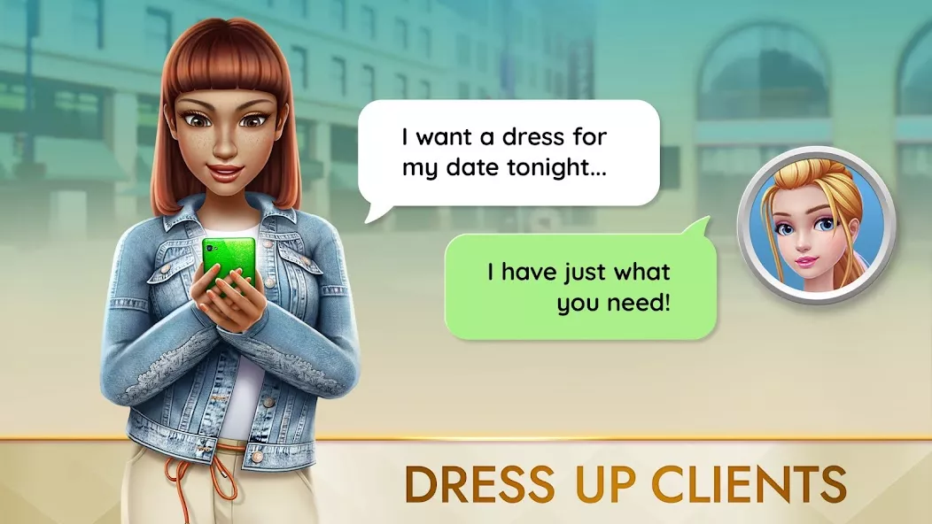Super Stylist Fashion Makeover gameplay screenshot 2