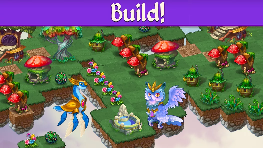 Tangkapan layar gameplay Merge Dragons! 4