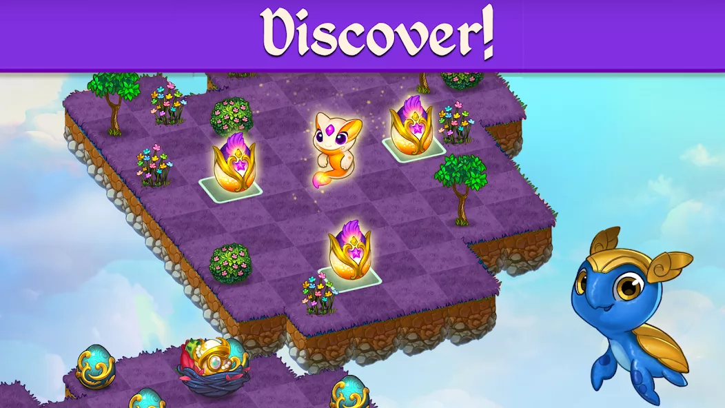 Tangkapan layar gameplay Merge Dragons! 2