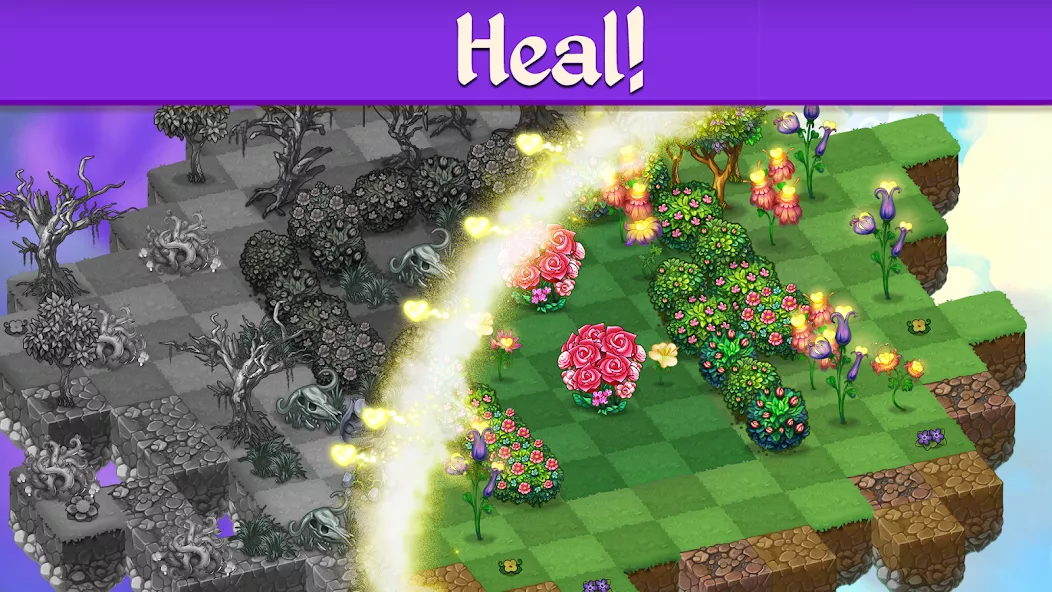 Tangkapan layar gameplay Merge Dragons! 3