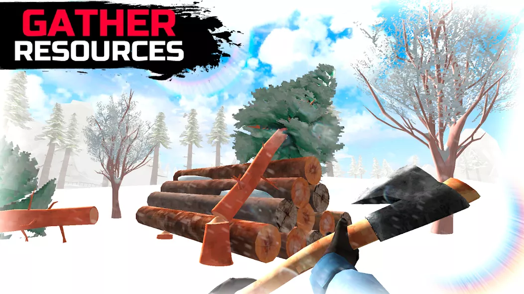 WinterCraft: Survival Forest screenshot 4