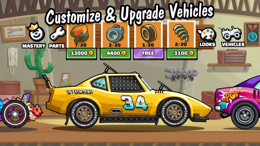 Hill Climb Racing 2 screenshot 3