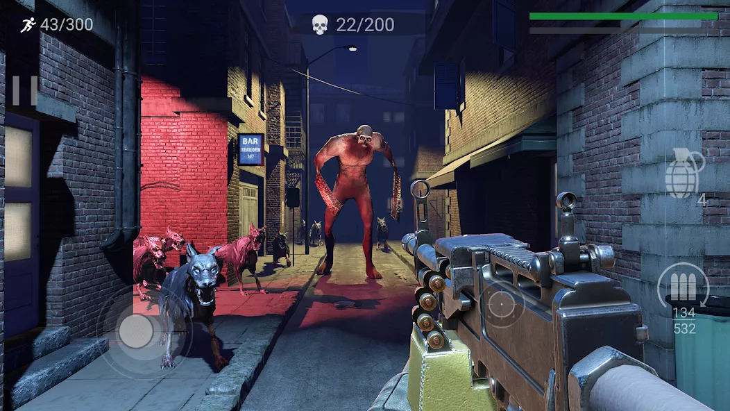 ภาพหน้าจอ Zombeast: Survival Zombie Shooter 2