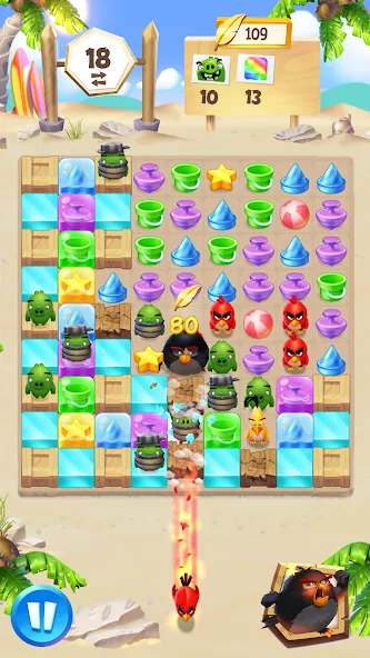 Angry Birds Match 3 - Screenshot 5