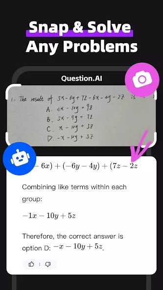 Question.AI – Chatbot&Math AI screenshot 3