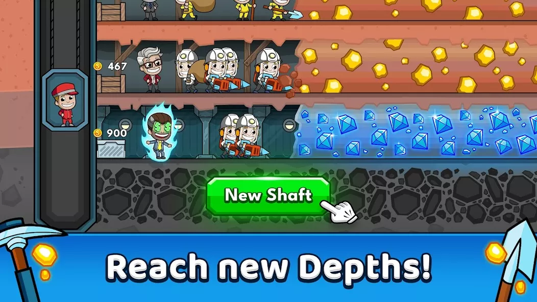 Idle Miner Tycoon gameplay screenshot 4