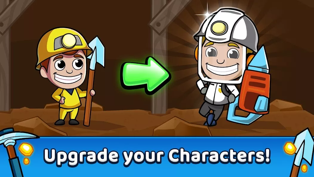 Idle Miner Tycoon gameplay screenshot 3