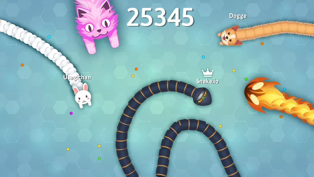 Snake.io screenshot 2