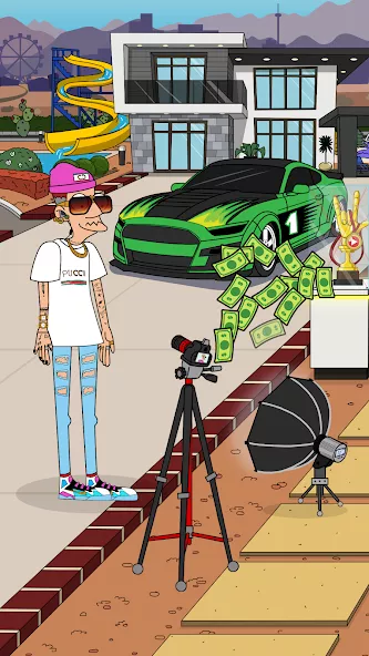 Lamar – Idle Vlogger Screenshot 2