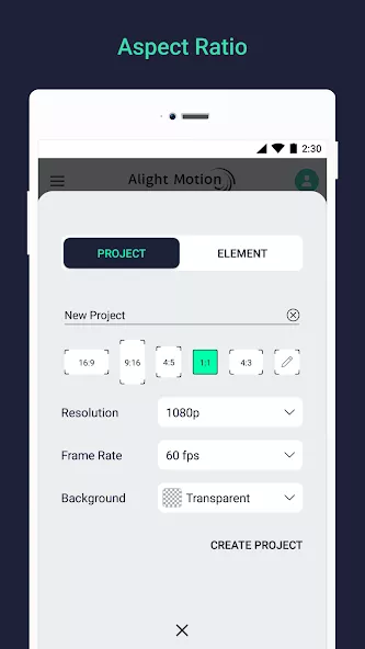 Alight Motion Pro app screenshot 4