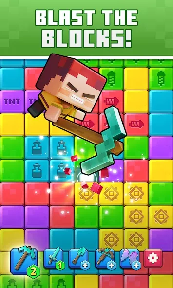 Minecraft Blast gameplay preview 3