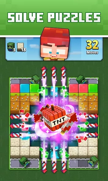 Minecraft Blast gameplay preview 2