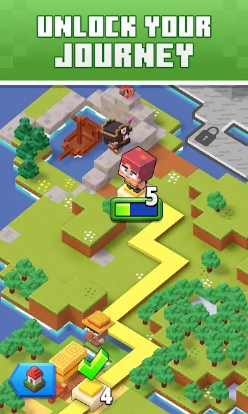 Minecraft Blast gameplay preview 1