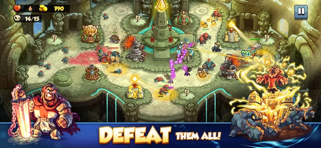 Kingdom Rush 6: Genesis TD 게임플레이 스크린샷 1