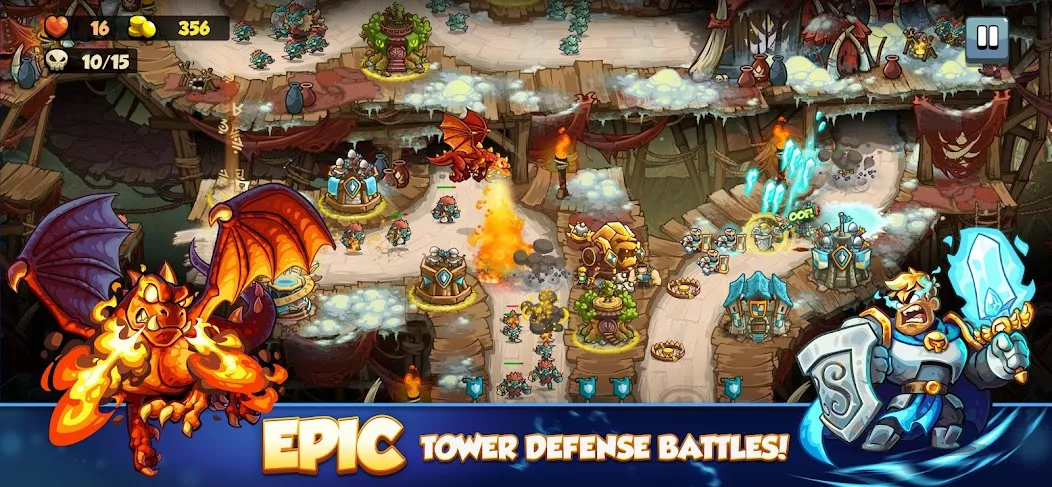 Kingdom Rush 6: Genesis TD 게임플레이 스크린샷 2