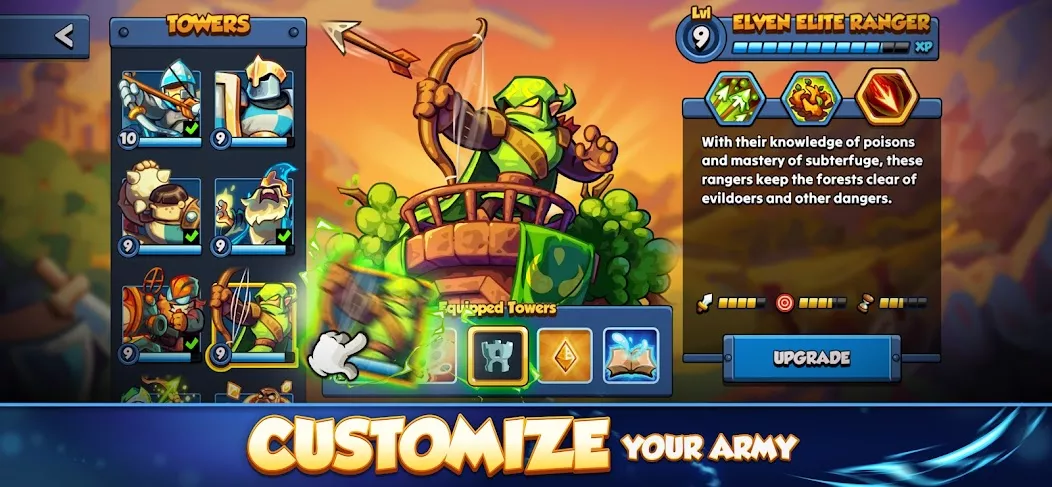 Kingdom Rush 6: Genesis TD 게임플레이 스크린샷 4