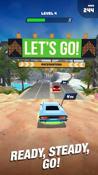 Screenshot 1 di Race Master 3D – Car Racing