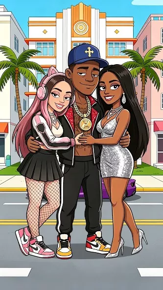 Screenshot 4 di Rap Star: Idle Clicker