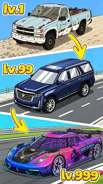 Screenshot 5 di Rap Star: Idle Clicker