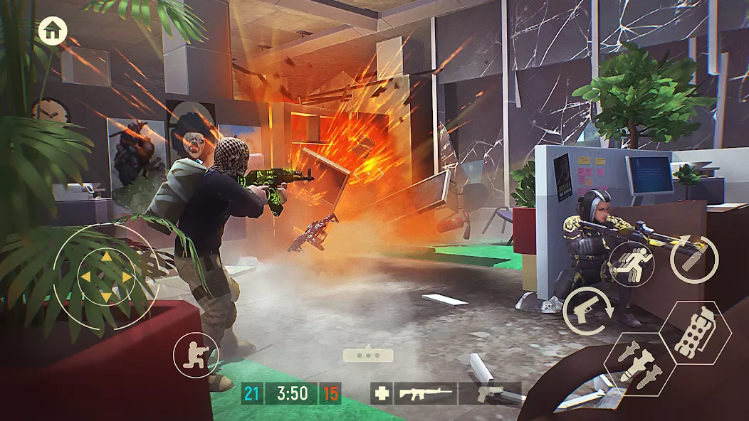Tacticool tangkapan layar gameplay 1