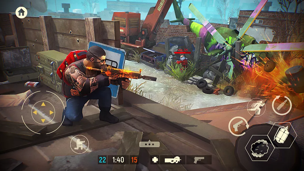 Tacticool tangkapan layar gameplay 2