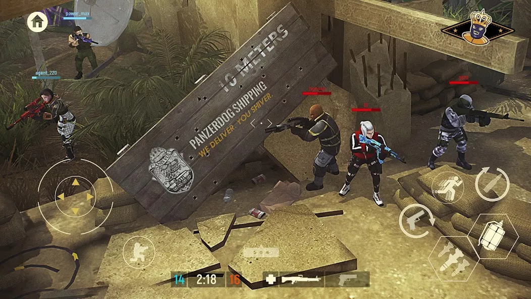 Tacticool tangkapan layar gameplay 4