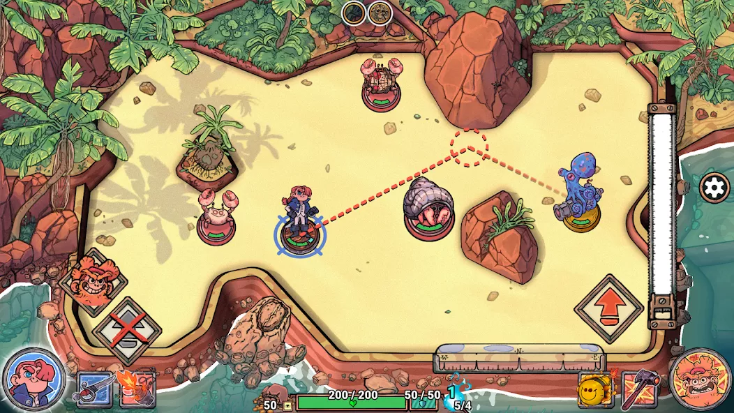 Flick Shot Rogues screenshot 2