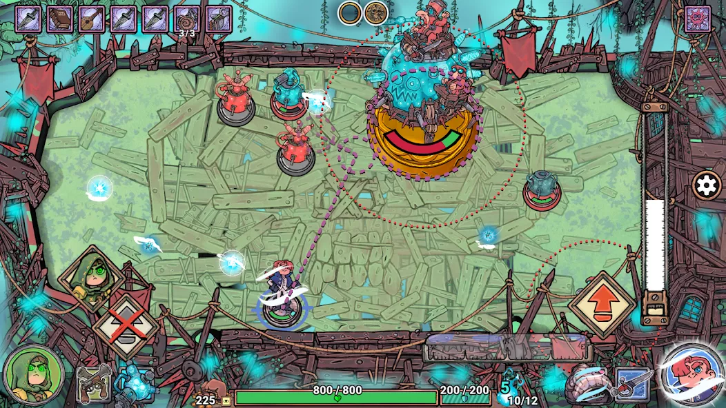 Flick Shot Rogues screenshot 1