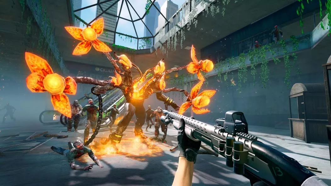 Zombie Fire 3D screenshot 2