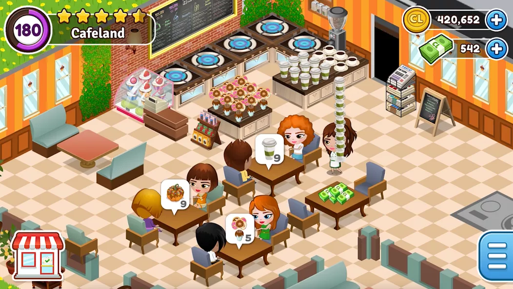 Cafeland – Restaurant Cooking Screenshot 2